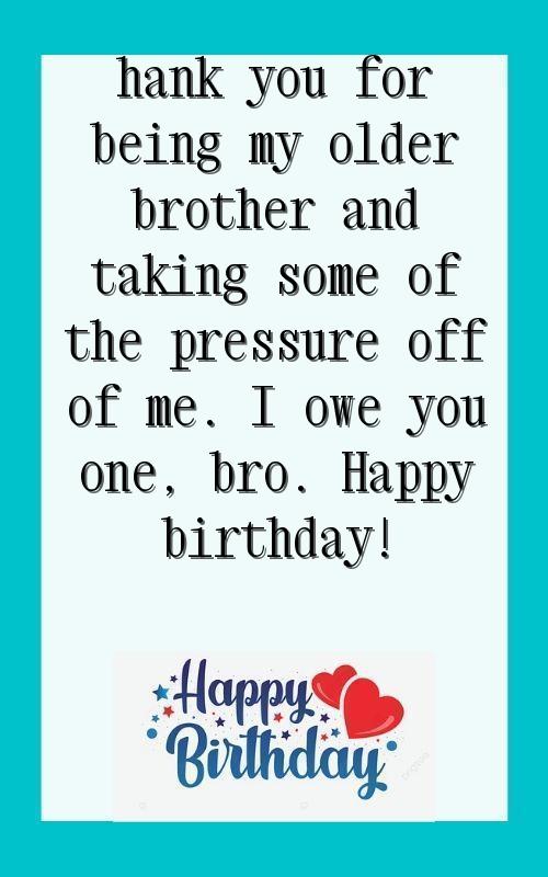 quotes for elder brother birthday